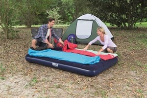 Bestway 67226 Ayak Basma Pompalı Çift Kişilik Battal Boy Şişme Yatak