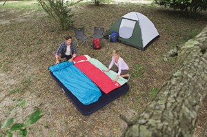 Bestway 67226 Ayak Basma Pompalı Çift Kişilik Battal Boy Şişme Yatak