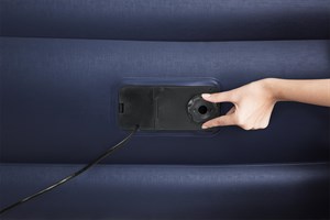 Bestway 67630 Elektrikli Delux Çift Kişilik Şişme Yatak 203X152X46 Cm