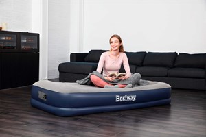 Bestway 67723 Dahili Pompalı Tek Kişilik Şişme Yatak 191X97X36Cm
