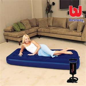 Bestway Tek Kişilik Şişme Yatak 67000 Şişirme Pompası Hediyeli
