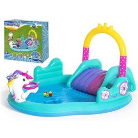 Bestway Unicorn Kaydıraklı Şişme Havuz 53097