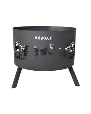 CampOut Orman Şöminesi Geyik Desen