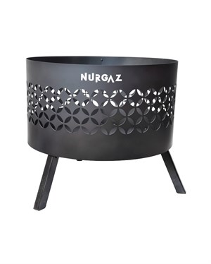 Campout Orman Şöminesi Yıldız Desenli