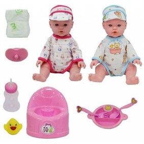 Canım Bebeğim Çiş Yapan Bebek Aksesuarlı 39 Cm