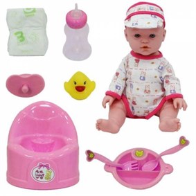 Canım Bebeğim Çiş Yapan Bebek Aksesuarlı 39 Cm