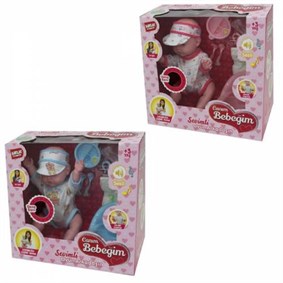 Canım Bebeğim Çiş Yapan Bebek Aksesuarlı 39 Cm