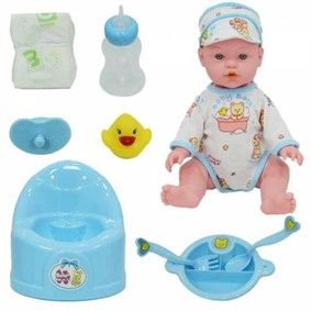 Canım Bebeğim Çiş Yapan Bebek Aksesuarlı 39 Cm