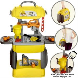 Çantalı Portatif Tamir Seti 28 Parça Çalışma Tezgahı