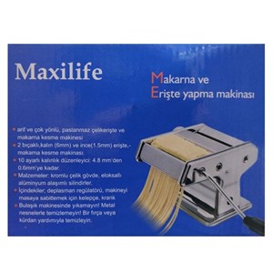 Çelik Erişte Ve Makarna Yapma Makinesi 3 Fonksiyonlu 150 Mm