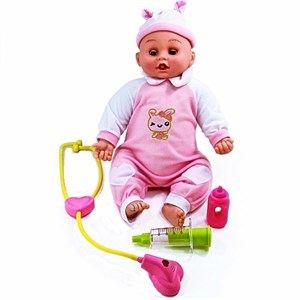 Çitlembik Bebek Konuşan Gülen Aksesuarlı Oyuncak Bebek