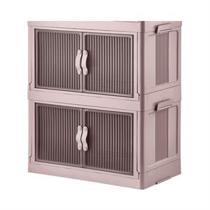 Çok Amaçlı Katlanabilir 2 Katlı Organizer Dolap Mutfak Banyo Düzenleyici Pembe