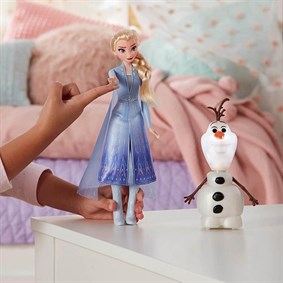 Disney Frozen 2 Konuşan Olaf ve Elsa E5508