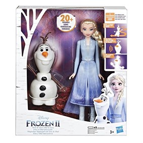 Disney Frozen 2 Konuşan Olaf ve Elsa E5508