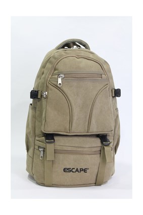 Escape 501 Canvas Kumaş Hafif Dağcı Sırt Çantası Bej