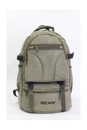 Escape 501 Canvas Kumaş Hafif Dağcı Sırt Çantası Yeşil