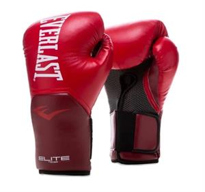 Everlast Elit Pro Eldiven Kırmızı Boks Eldiveni 10 OZ