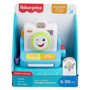 Fisher Price Eğlen & Öğren Fotoğraf Makinesi Türkçe GRW46