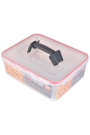 Fresh Box Kombi Set 6lı Dikdörtgen Kulplu Saklama Kabı Setİ