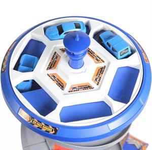 Garage Playset Otopark Oyun Seti Döner Platformlu Garaj Seti
