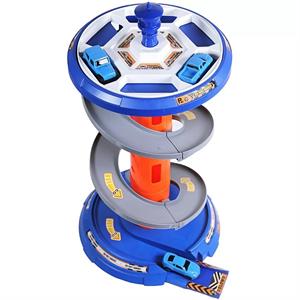 Garage Playset Otopark Oyun Seti Döner Platformlu Garaj Seti