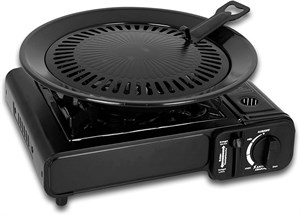 Gazlı Ocak Izgarası Yapışmaz Barbekü Plakası