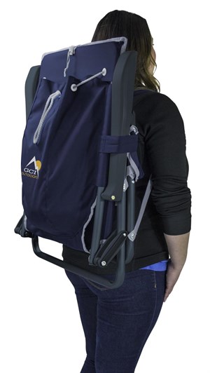 Gci Outdoor Backpack 4 Kademeli Katlanır Kamp Sandalyesi