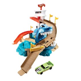 Hot Wheels Renk Değıştıren Araçlar Sharky Yarış Seti BGK04