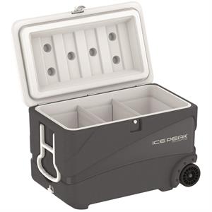 IcePeak CoolCraft 80 Tekerlekli Buzluk 75.2 Litre Füme