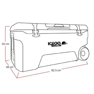 IGLOO CoreMAX 75 Tekerlekli Buzluk 75 Litre