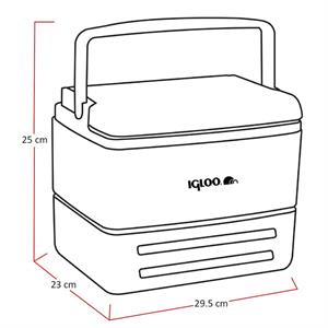 IGLOO EliteCore Buzluk 8.2 Litre-KIRMIZI
