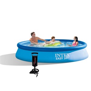 İntex 28130 Kolay Kurulum Şişme Havuz 366X76 Cm Mega Havuz Pompa Hediyeli