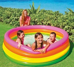 İntex 56441 Sunset Havuz 4 Boğumlu 168x46 cm. Şişme Havuz