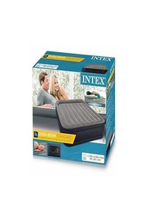 İntex 64136 Çift Kişilik Elektirikli Pompalı Queen Deluxe Şişme Yatak