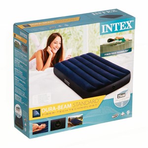 İntex 64757 Tek Kişilik Şişme Yatak 99x191x25 Cm Kamp Yatağı