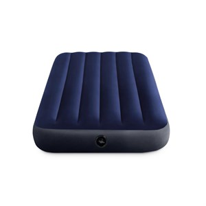 İntex 64757 Tek Kişilik Şişme Yatak Pompa Hediyeli 99x191x25 Cm Kamp Yatağı