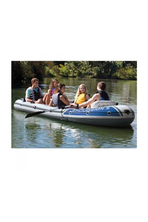 Intex 68325 Model Excursion 5 Kişilik Şişme Bot + Pompa + Kürek