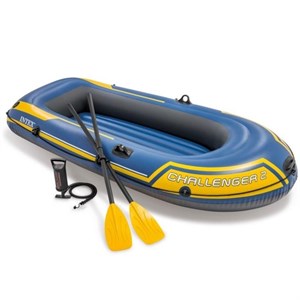 İntex Challenger 2 Bot Set 200Kg 236x114x41 cm. Şişme Bot