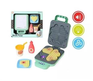 Işıklı Müzikli Renk Değiştiren Oyuncak Waffle Makinesi