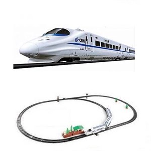 Işıklı Sesli Büyük Hızlı Tren 163X94 Cm Oyuncak Tren Seti
