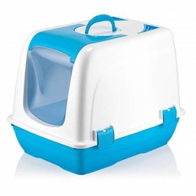Kapalı Kedi Tuvaleti Üstten Açılır 37X40X40 CM