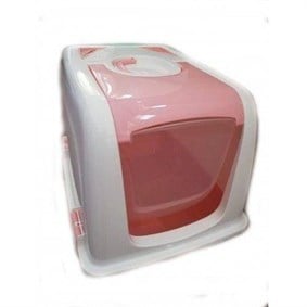 Kapalı Kedi Tuvaleti Üstten Açılır 37X40X40 CM