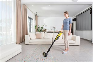 Karcher Vc 4s Plus Kablosuz Şarjlı Toz Torbasız Elektrikli Süpürge Turbo Başlık