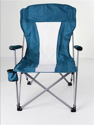 Katlanır Kamp Sandalyesi Sehpalı Fileli 120 Kg Kapasite Yeşil