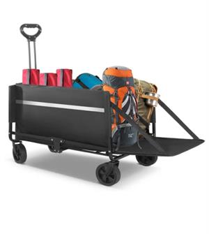 Katlanır Wagon Araba Kamp Arabası 100 Kg Taşıma Kapasiteli Outdoor Plaj Kamp Arabası