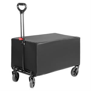 Katlanır Wagon Araba Kamp Arabası 100 Kg Taşıma Kapasiteli Outdoor Plaj Kamp Arabası