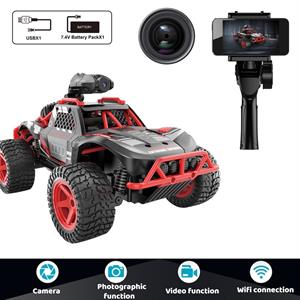 Kumandalı Şarjlı Kameralı Off Road Araba Full Fonksiyon Kumandalı Araba