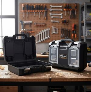 Maxi Çok Amaçlı Takım Çantası Metal Kilitli Matkap Alet Taşıma Çantası