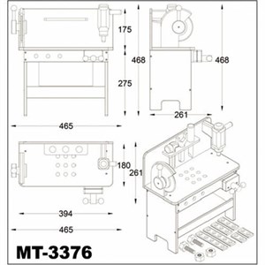 Mentari Ahşap Çalışma Tamir Seti ve Tezgahı Oyuncak Ahşap Eğitici Tamir Seti
