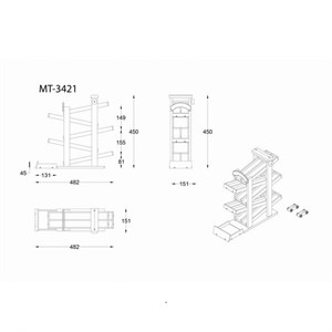 Mentari Ahşap Yarış Oyunu (MT-3421)